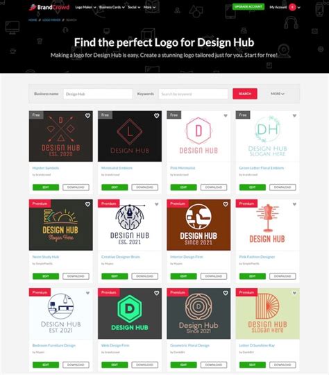 brandcrowd logo maker|Logo Maker .